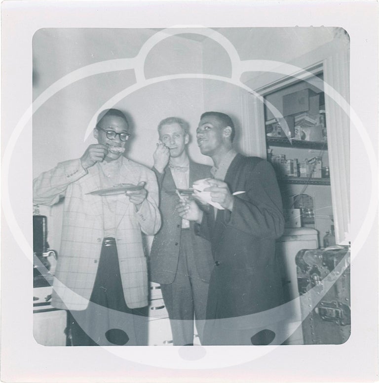 35 vernacular photographs of the Cecil Young Quartet, including three with Sarah Vaughan, circa 1951