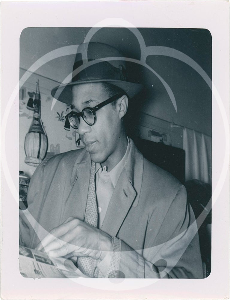 35 vernacular photographs of the Cecil Young Quartet, including three with Sarah Vaughan, circa 1951