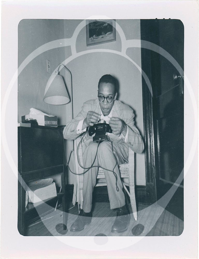 35 vernacular photographs of the Cecil Young Quartet, including three with Sarah Vaughan, circa 1951