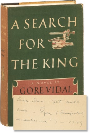 Book #155687] A Search for the King (First Edition, association copy inscribed by the author to...