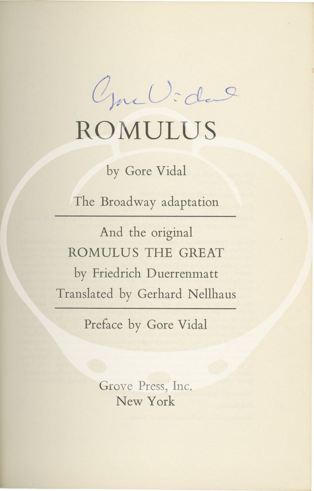 Romulus: The Broadway Adaptation and the Original Romulus the Great