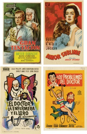 Book #155721] Doctors and Nurses (Collection of 27 Spanish film heralds, 1935-1966). Heralds