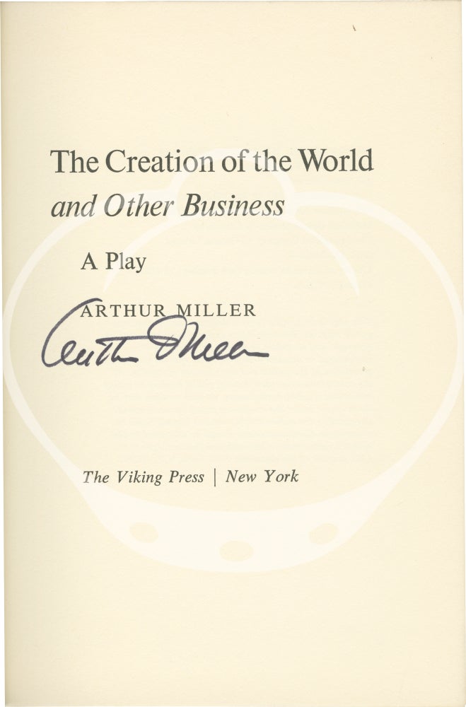 The Creation of the World and Other Business