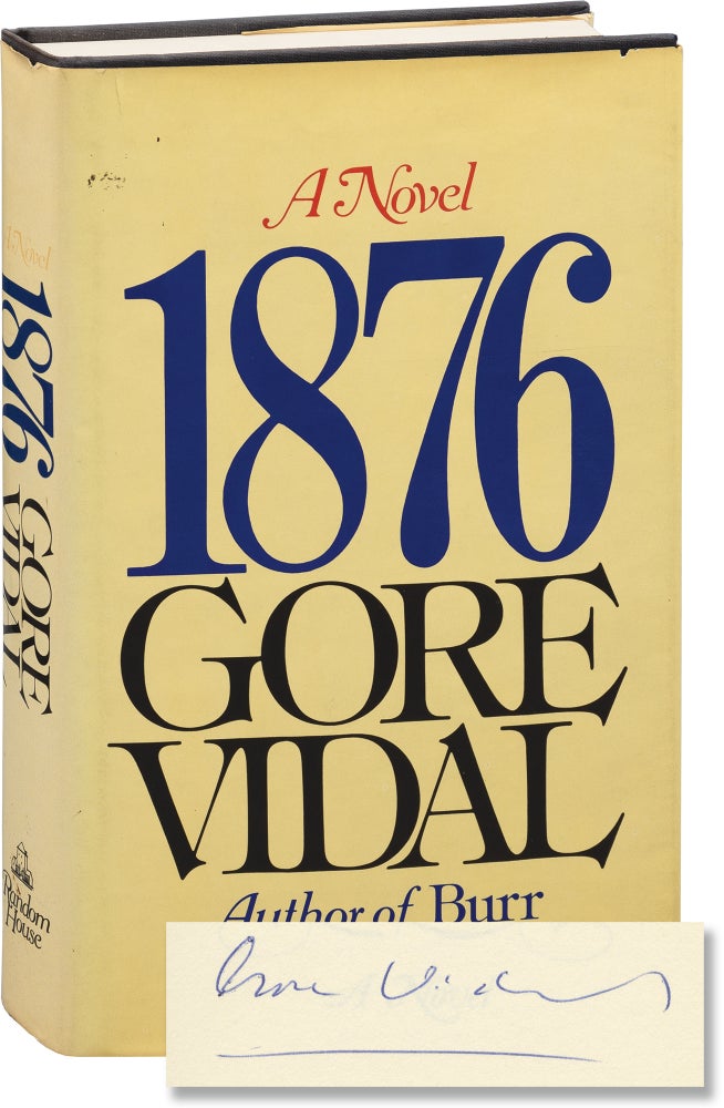 Book #155811] 1876 (First Edition, inscribed by the author). Gore Vidal
