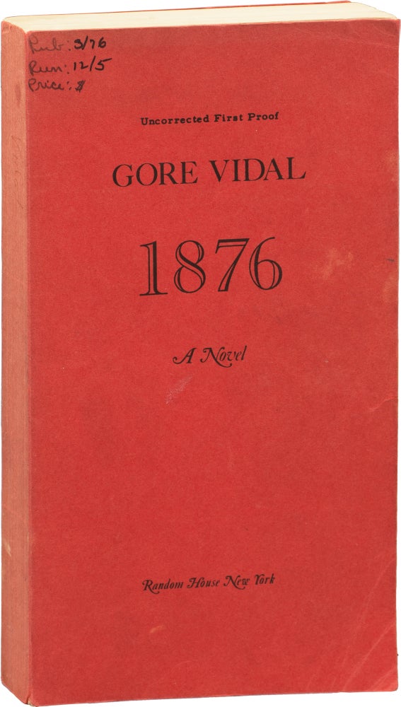[Book #155814] 1876. Gore Vidal.