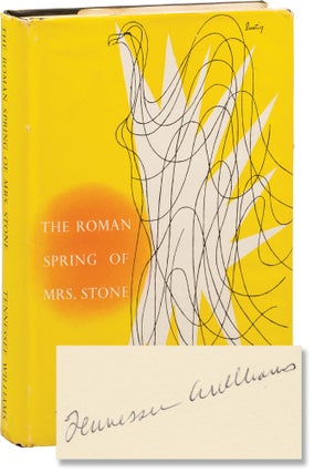 Book #155833] The Roman Spring of Mrs. Stone (Signed First Edition). Tennessee Williams