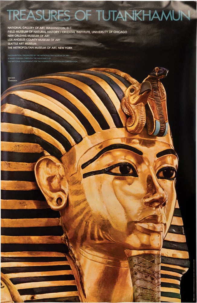 [Book #155838] Treasures of Tutankhamun. Exhibition Posters.