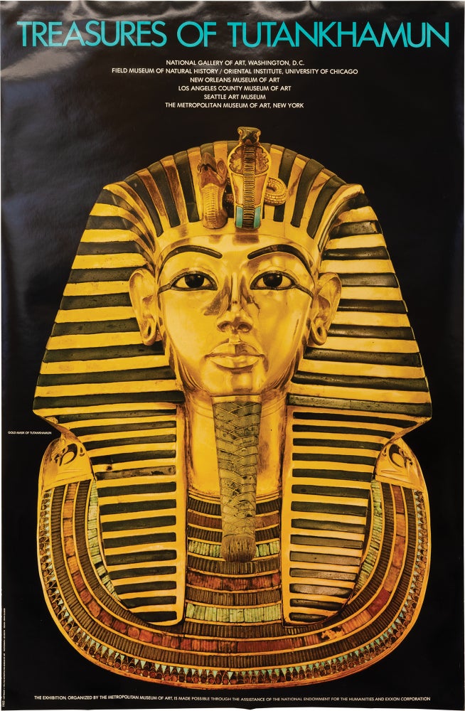 [Book #155839] Treasures of Tutankhamun. Exhibition Posters.