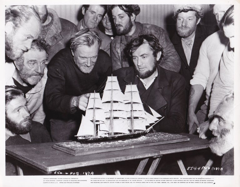 [Book #155865] Moby Dick. John Huston, Ray Bradbury, Richard Basehart Gregory Peck, Leo Gunn, screenwriter director, screenwriter, starring.