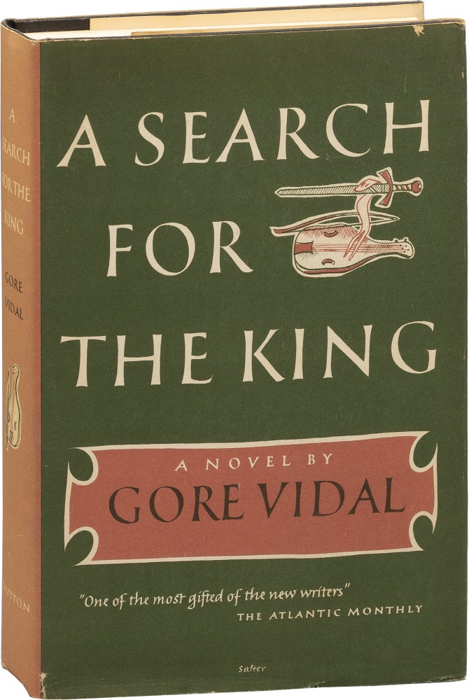 Book #155891] A Search for the King (First Edition). Gore Vidal