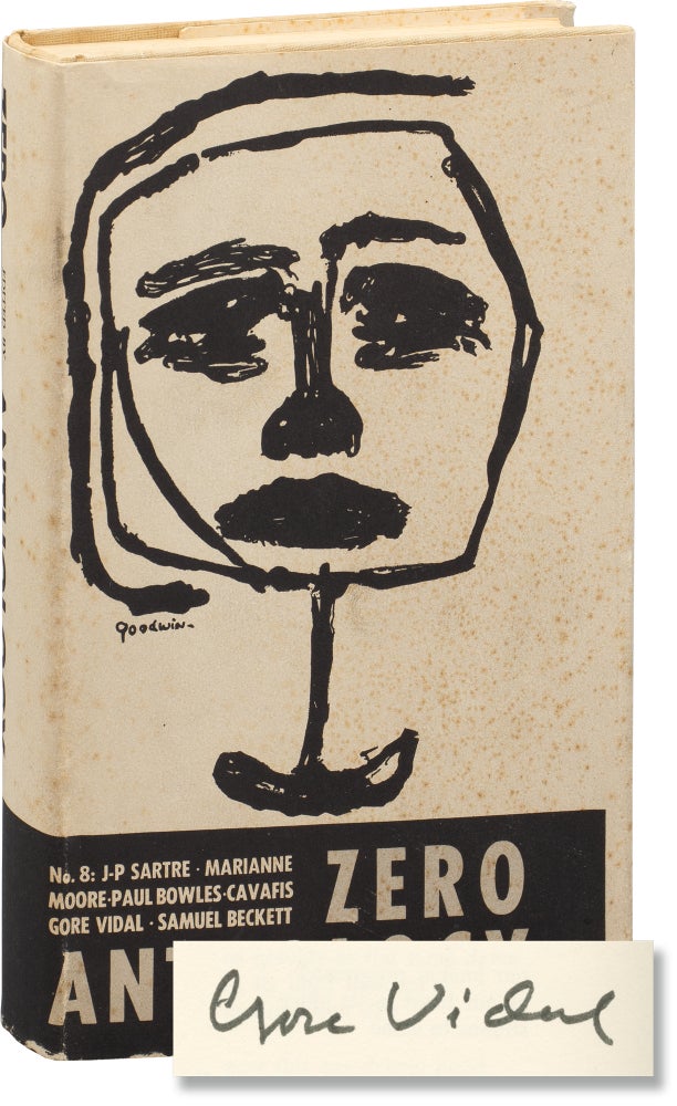 Book #155924] Zero Anthology No. 8 (First Edition, signed by Gore Vidal). Samuel Beckett Gore...