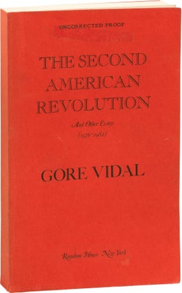 Book #155929] The Second American Revolution (Uncorrected Proof, with editor's annotations...
