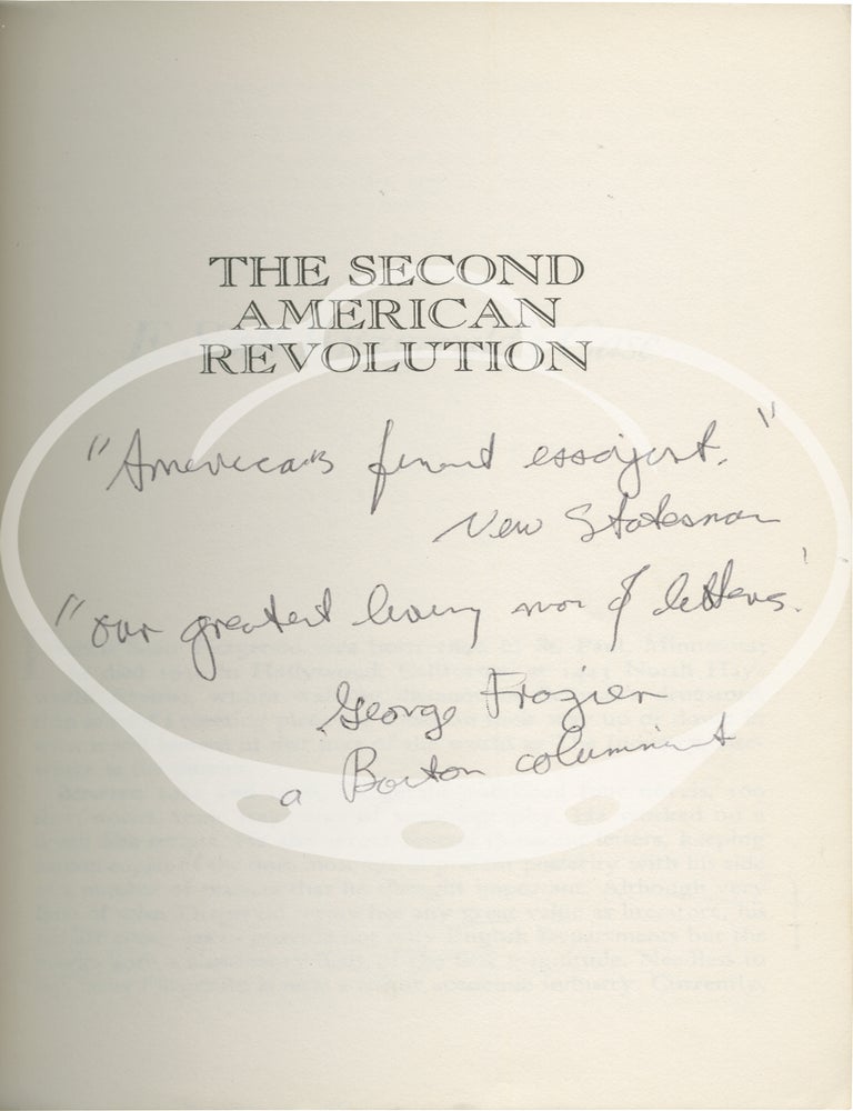 The Second American Revolution