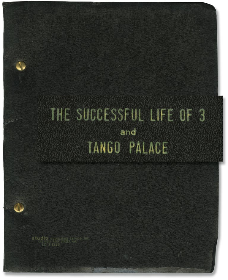 Book #155949] The Successful Life of 3 and Tango Paris (Original script for the 1965 and 1963...