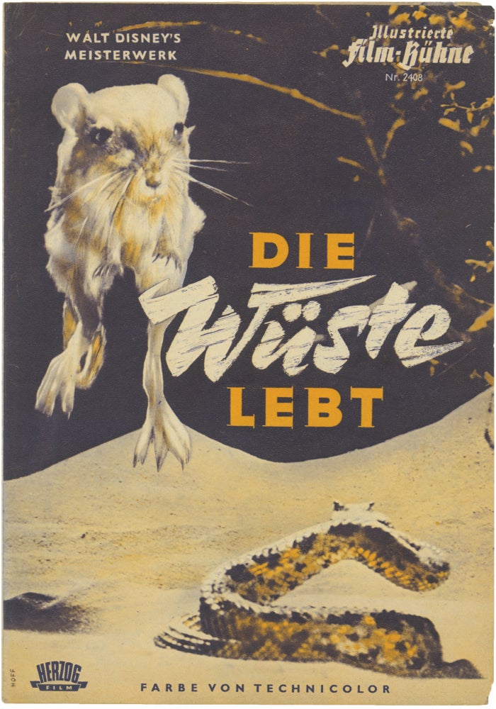 [Book #156118] The Living Desert [Die Wüste lebt]. James Algar, Winston Hibler, Ted Sears, screenwriter director, narrator screenwriter, screenwriter.