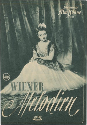 Book #156128] Wiener Melodien [Viennese Melodies] (Original program for the 1947 German film)....