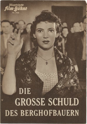 Book #156139] The Poacher [Die große Schuld des Berghofbauern] (Original program for the 1953...