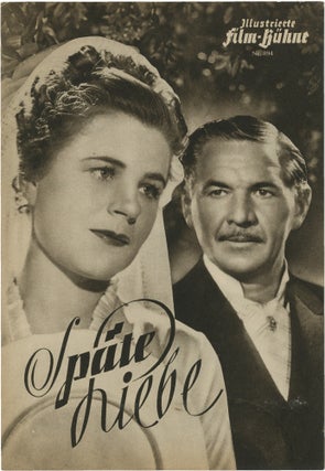 Book #156144] Späte Liebe [Late Love] (Original program for the 1943 German film). Gustav...