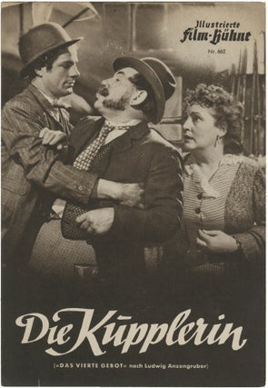 Book #156145] Die Küpplerin [Das vierte Gebot] (Original program for the 1950 German film)....