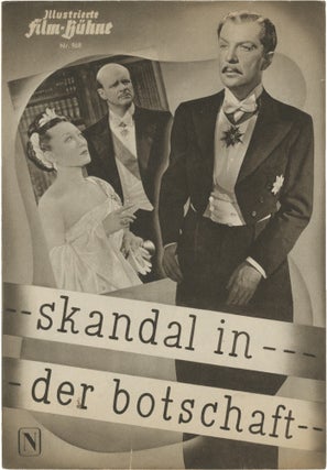 Book #156156] Skandal in der Botschaft [Scandal at the Embassy] (Original program for the 1950...