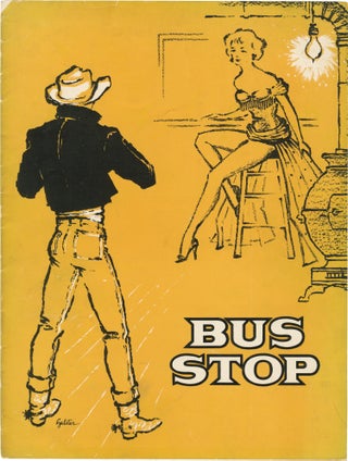 Book #156187] Bus Stop (Original program for the 1955 play). William Inge, Harold Clurman,...