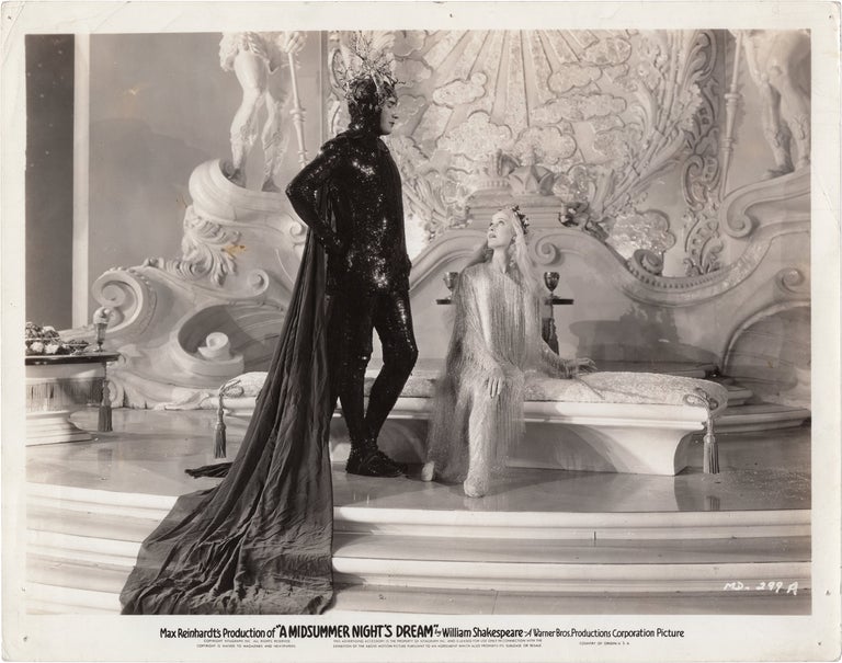 Book #156228] A Midsummer Night's Dream (Two original photographs from the 1935 film). Max...