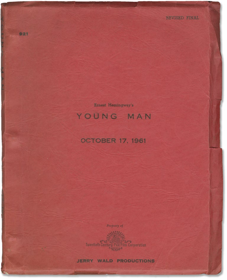 [Book #156240] Hemingway's Adventures of a Young Man [Ernest Hemingway's Young Man]. Ernest Hemingway, Martin Ritt, A E. Hotchner, Diane Baker Richard Beymer, story, director, screenwriter, starring.