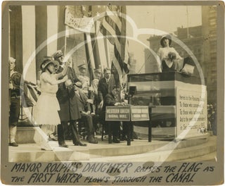 Archive of five original photographs of Portola Week and the Panama-Pacific Exposition in San Francisco, circa 1909-1915