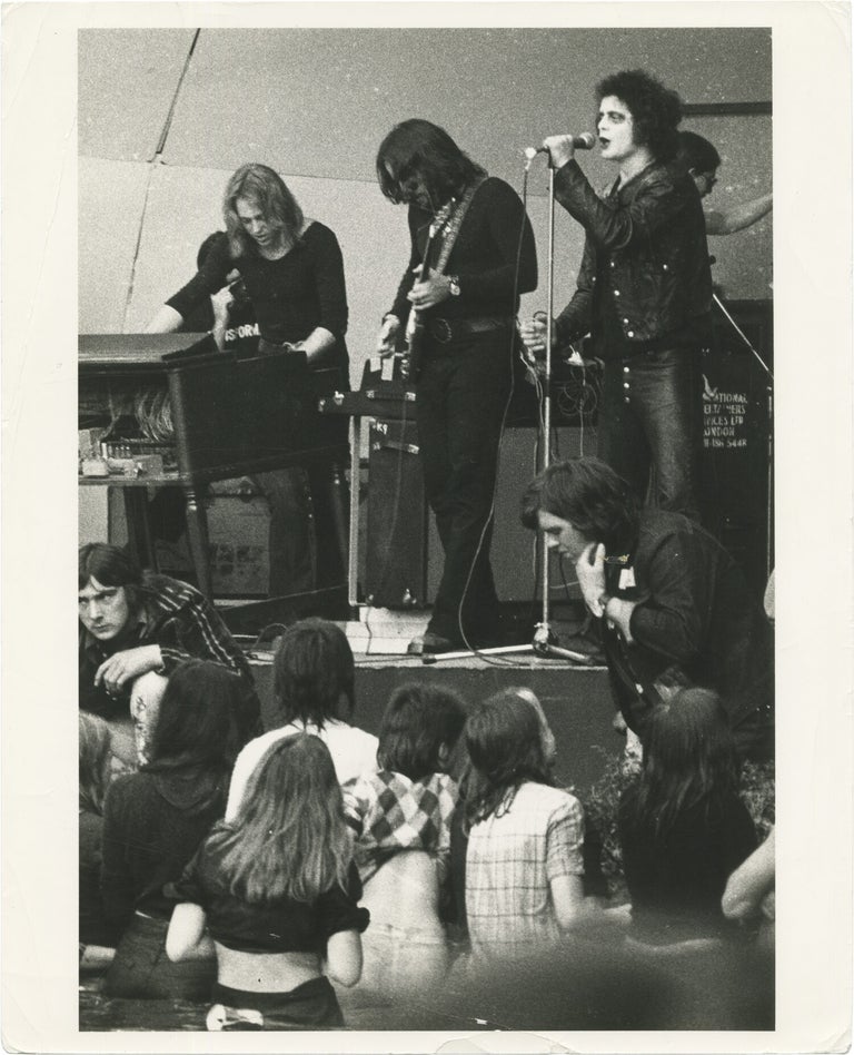 Four original photographs of Lou Reed, circa 1973-1976