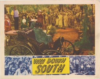 Book #156299] Way Down South (Original lobby card from the 1939 film). Langston Hughes, Bernard...