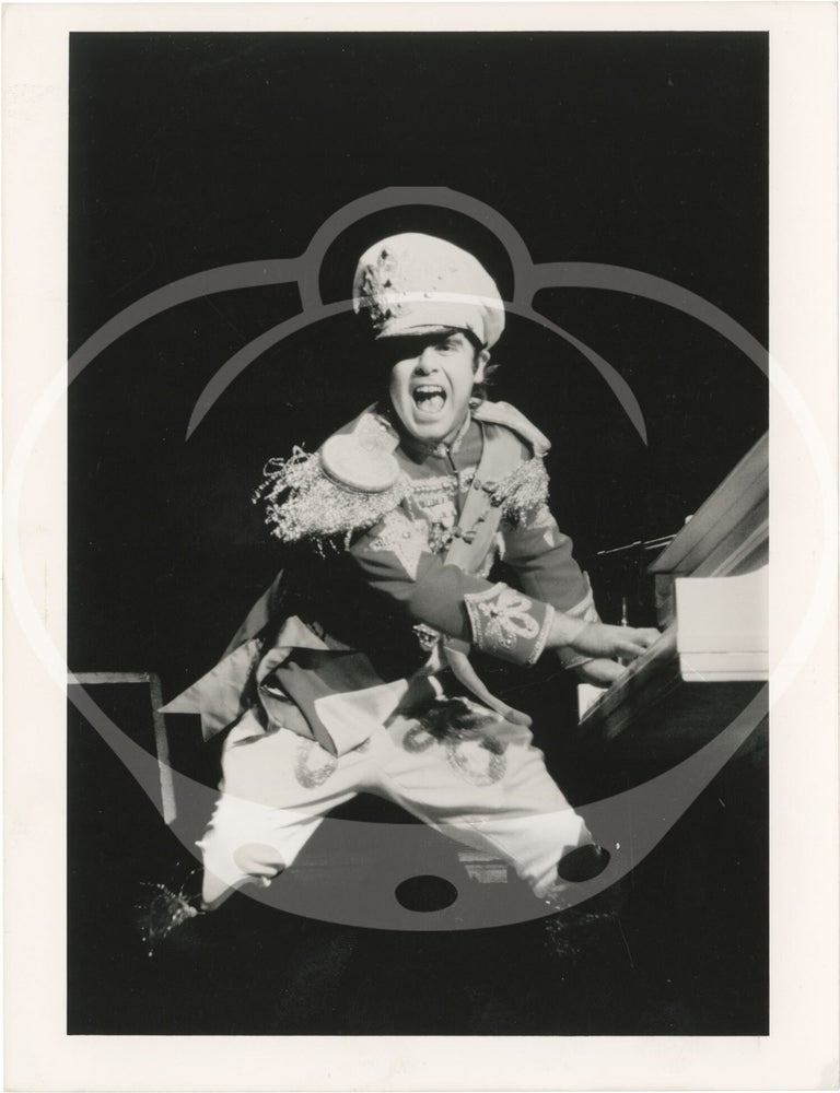 Collection of thirteen original photographs of Elton John, circa 1970s