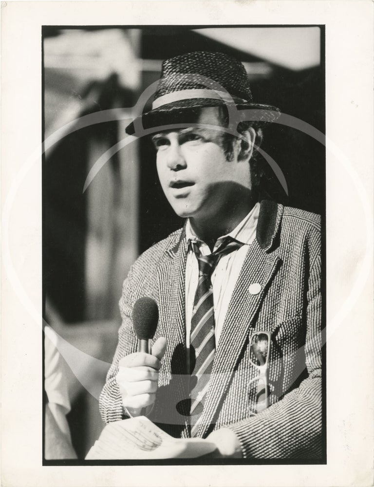 Collection of thirteen original photographs of Elton John, circa 1970s