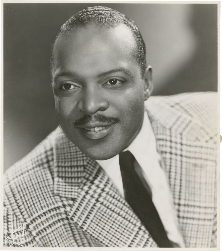 [Book #156303] Collection of thirteen original photographs of Count Basie. Count Basie, subject.