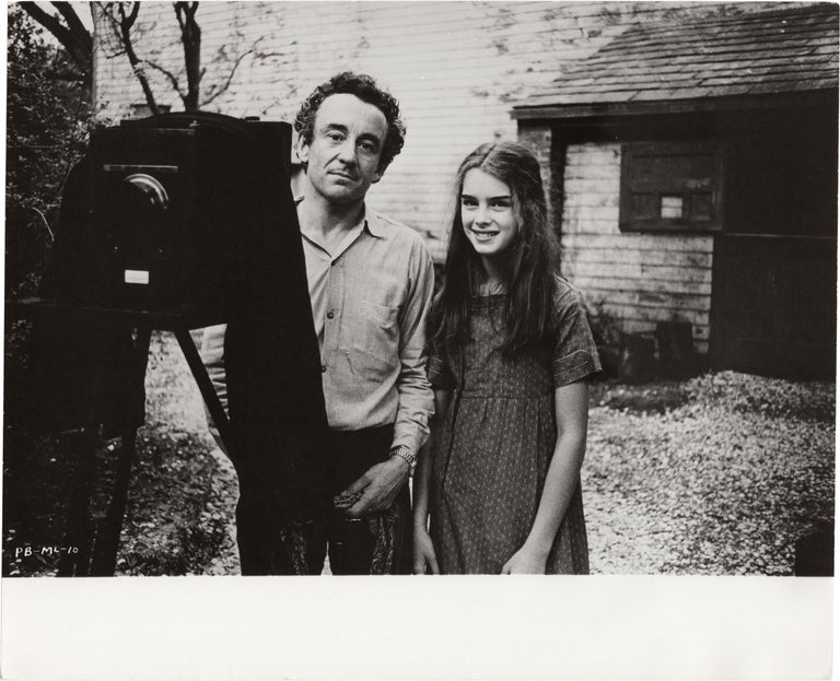 Book #156351] Pretty Baby (Original photograph of Louis Malle and Brooke Shields on the set of...