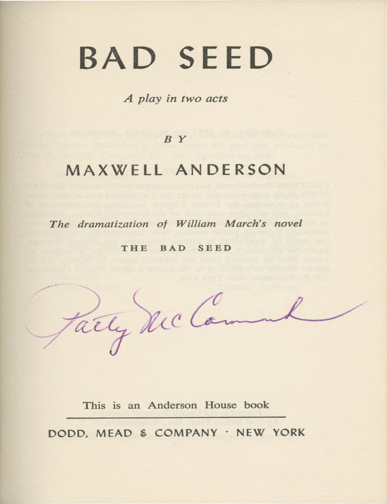 Bad Seed