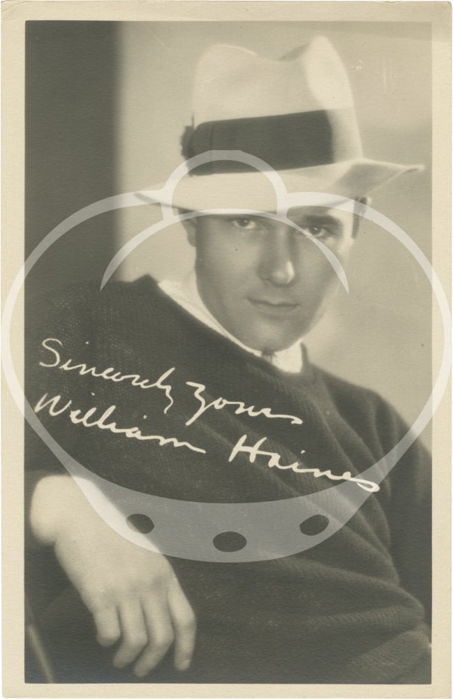 37 original silent film era portrait photographs, circa 1930