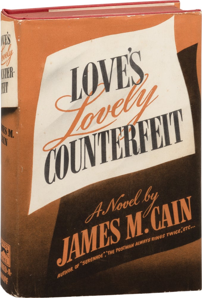 Book #156531] Love's Lovely Counterfeit (First Edition). James M. Cain