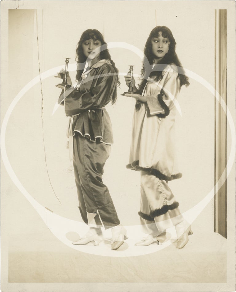 Collected archives of 40 original photographs of The Dolly Sisters, circa 1910s-1920s