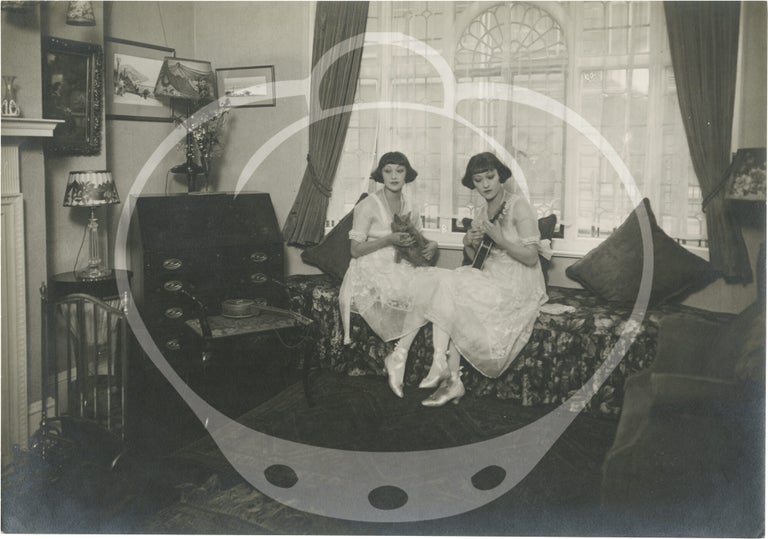 Collected archives of 40 original photographs of The Dolly Sisters, circa 1910s-1920s