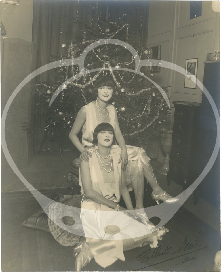 Collected archives of 40 original photographs of The Dolly Sisters, circa 1910s-1920s