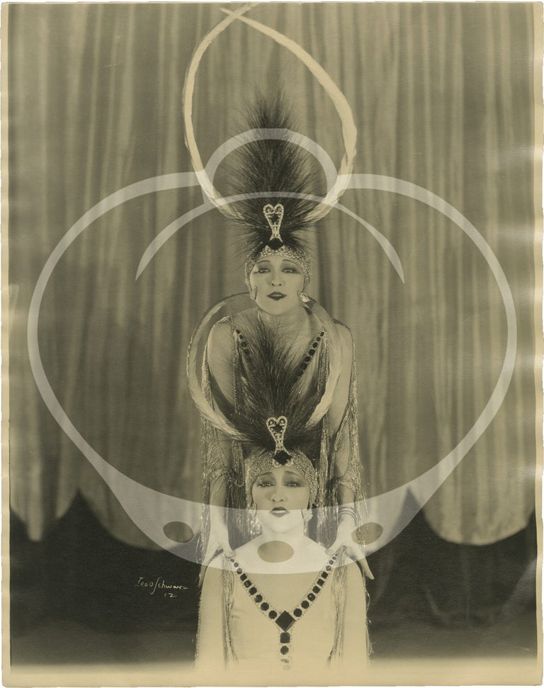 Collected archives of 40 original photographs of The Dolly Sisters, circa 1910s-1920s