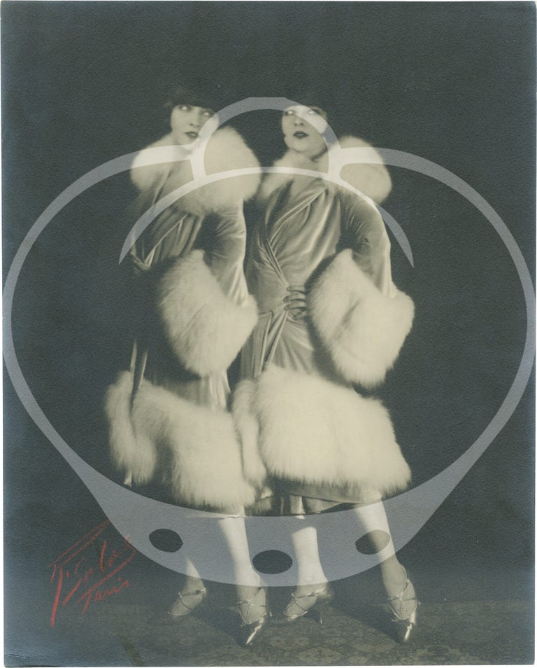 Collected archives of 40 original photographs of The Dolly Sisters, circa 1910s-1920s