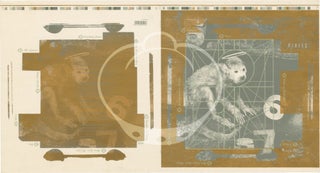 Collection of three alternate artwork proof designs for the 1989 album Doolittle by the Pixies