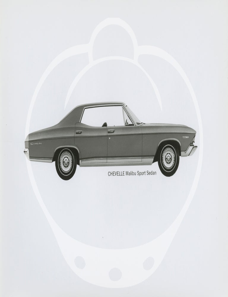 Archive of 48 original publicity photographs of the 1969 Chevrolet lineup of cars and trucks