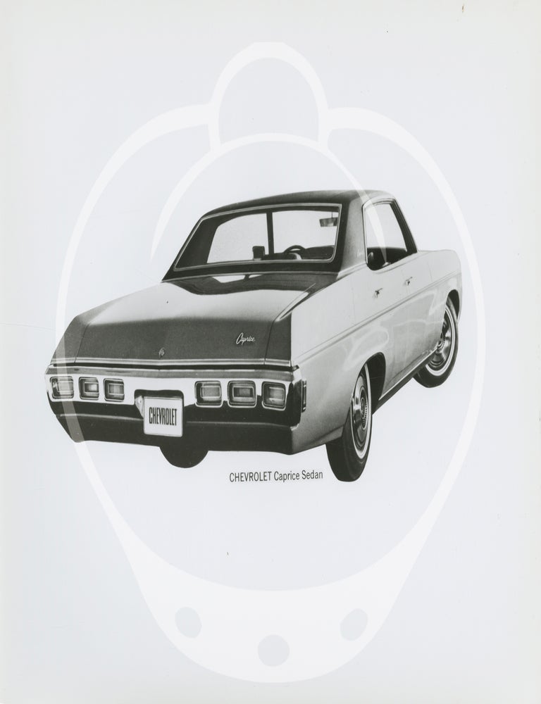 Archive of 48 original publicity photographs of the 1969 Chevrolet lineup of cars and trucks