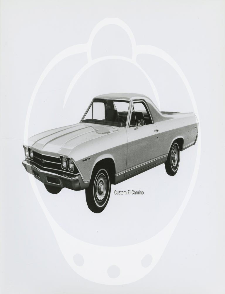 Archive of 48 original publicity photographs of the 1969 Chevrolet lineup of cars and trucks
