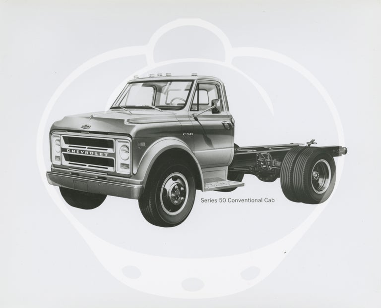 Archive of 48 original publicity photographs of the 1969 Chevrolet lineup of cars and trucks