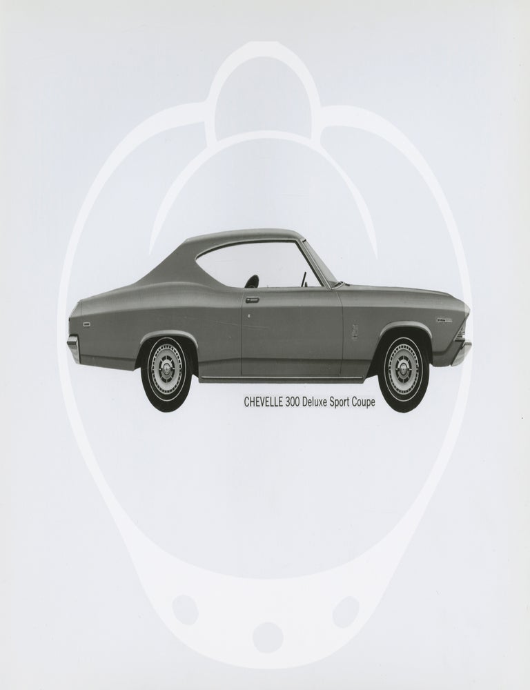 Archive of 48 original publicity photographs of the 1969 Chevrolet lineup of cars and trucks