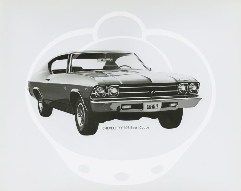 Archive of 48 original publicity photographs of the 1969 Chevrolet lineup of cars and trucks