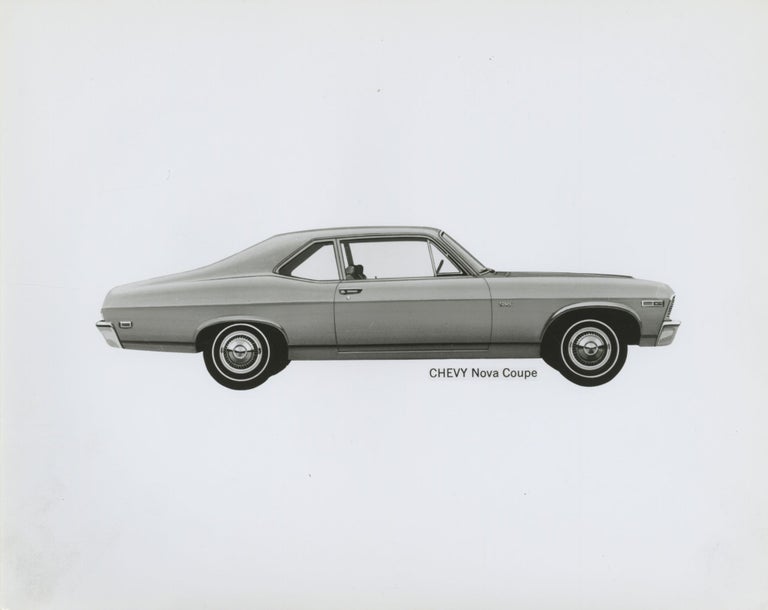 [Book #156600] Collection of 48 original publicity photographs of the 1969 Chevrolet lineup of cars and trucks. Automobiles, Chevrolet.